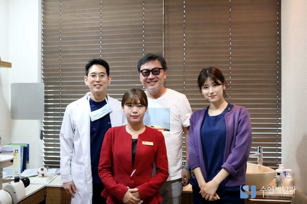 [수연세안과 스타] 배우 김의성님, 수연세안과 방문